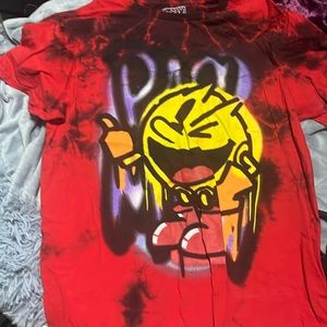 red pac man shirt never worn